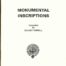 Publication No 16, Monumental Inscriptions