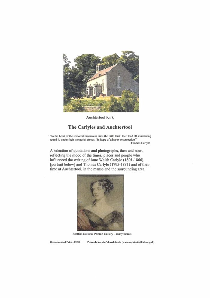 The Carlyles and Auchtertool-Front cover