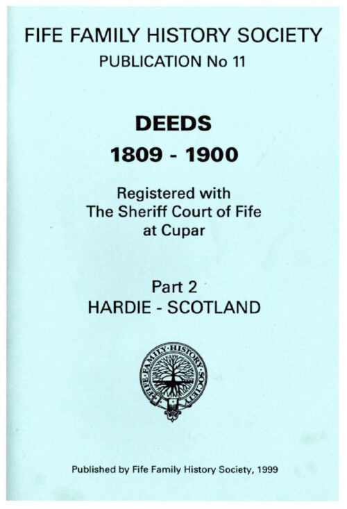 Publication No11 Deeds Part2- front cover