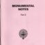 Publication No 38-Monumental Notes-St Andrews and others
